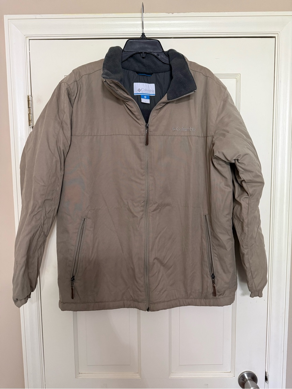 Men’s Columbia Khaki Tan Jacket - L